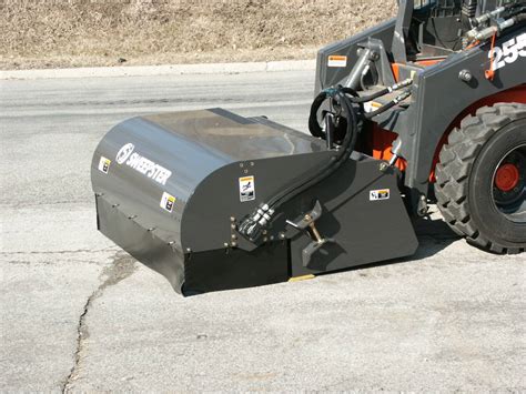 skid steer air sweeper|skid steer sweeper for sale.